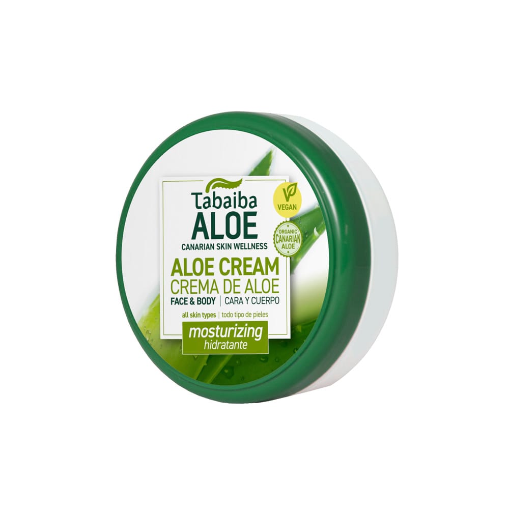 Crema facial hecha con Aloe Vera de Tabaibaloe