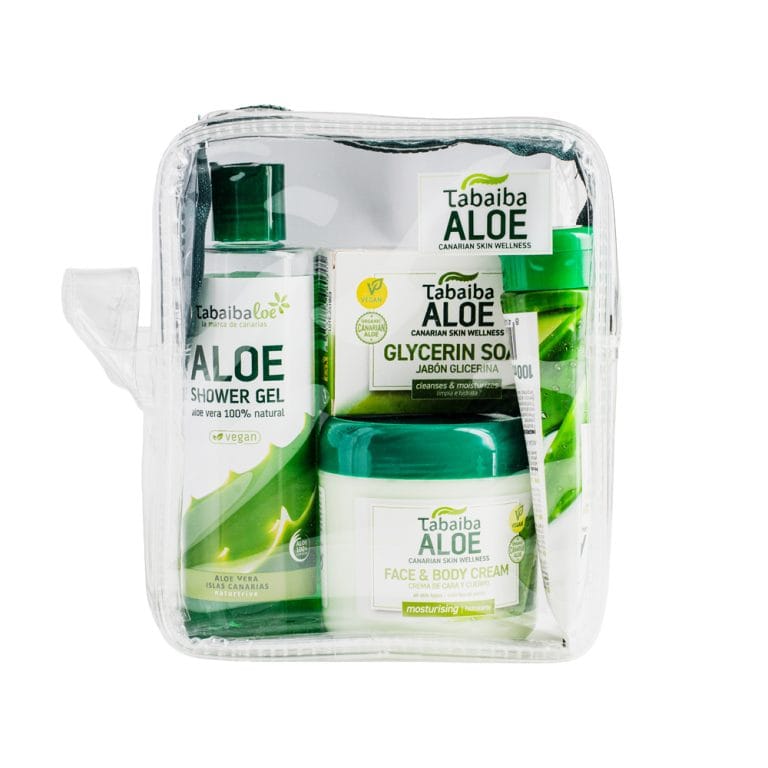 Set de cuidado con Aloe Vera de Tabaibaloe